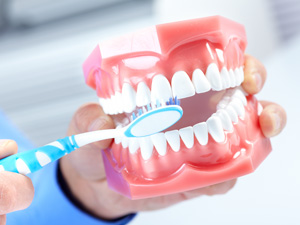 担当歯科衛生士による歯磨き指導